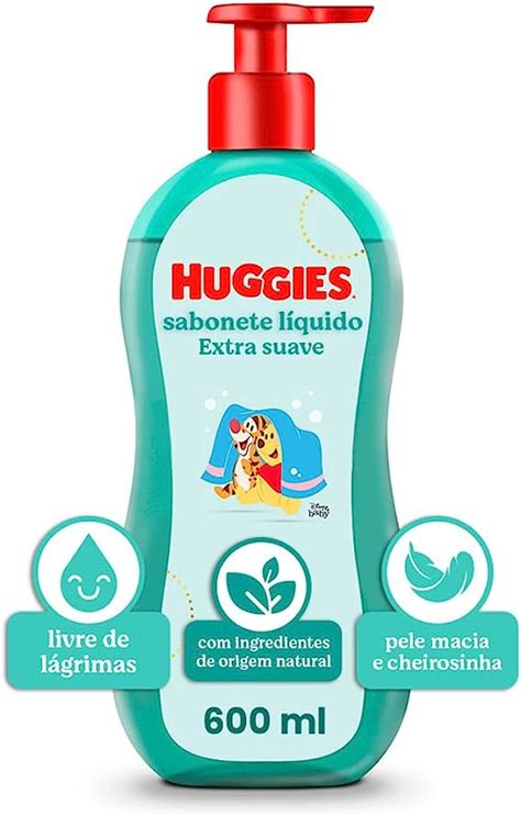 sabonete líquido huggies 600ml